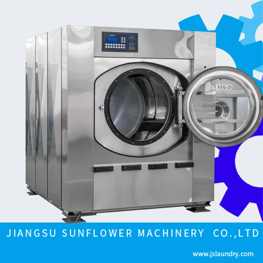 15kgs Aututomatic Stainless Steel Washer Extactor for Dry Cleaning Business