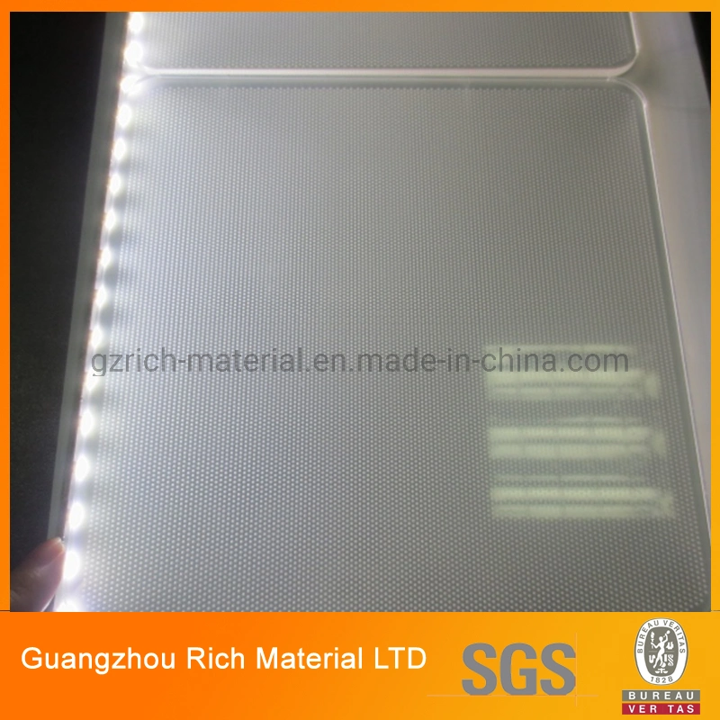 Acrylic Light Guide Plate for LED Edge-Lit Light Panel