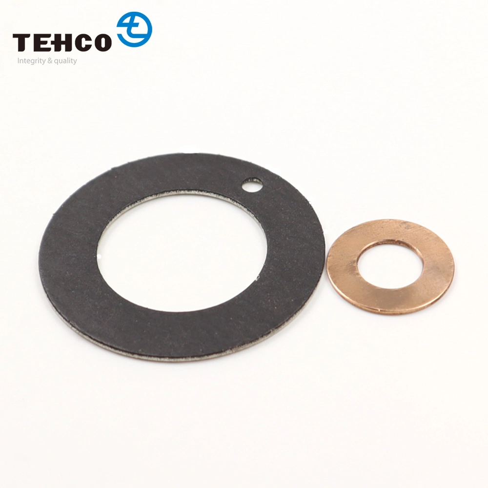 Oilless CuSn8P Flat Washers Copper Bronze Brass Thrust Washer