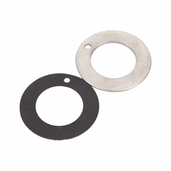 Arandela de empuje de baja fricción autolubricante de PTFE